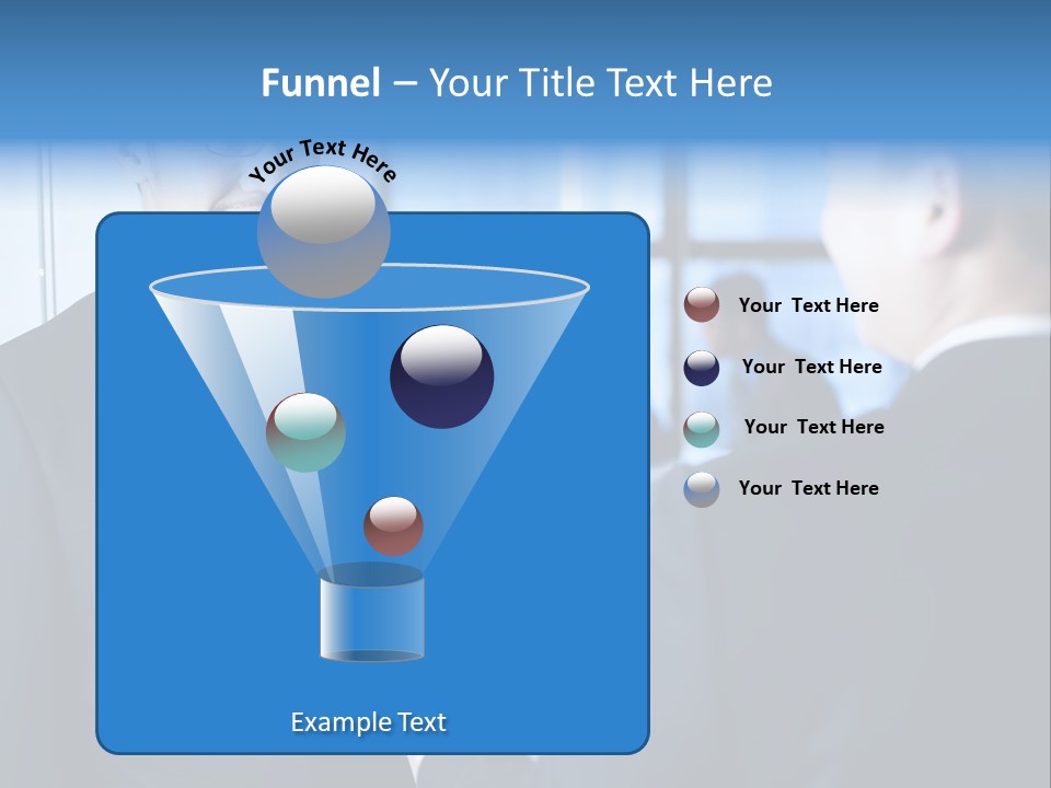 Service Businessman Man PowerPoint Template