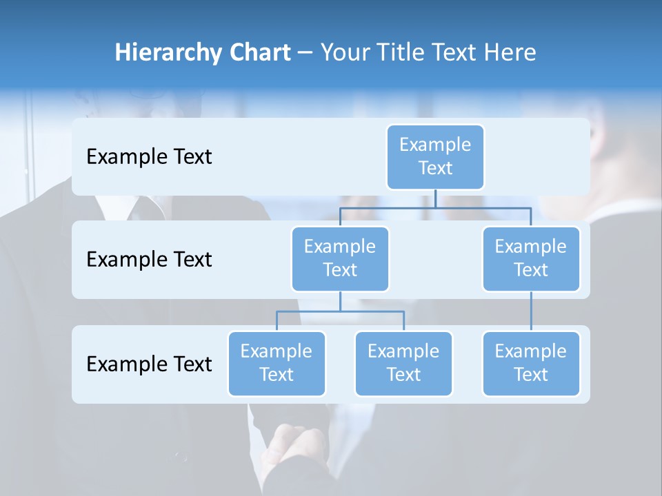 Service Businessman Man PowerPoint Template