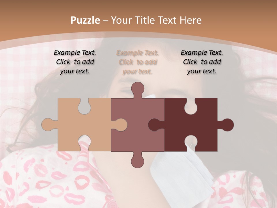 Person Latina Laying PowerPoint Template