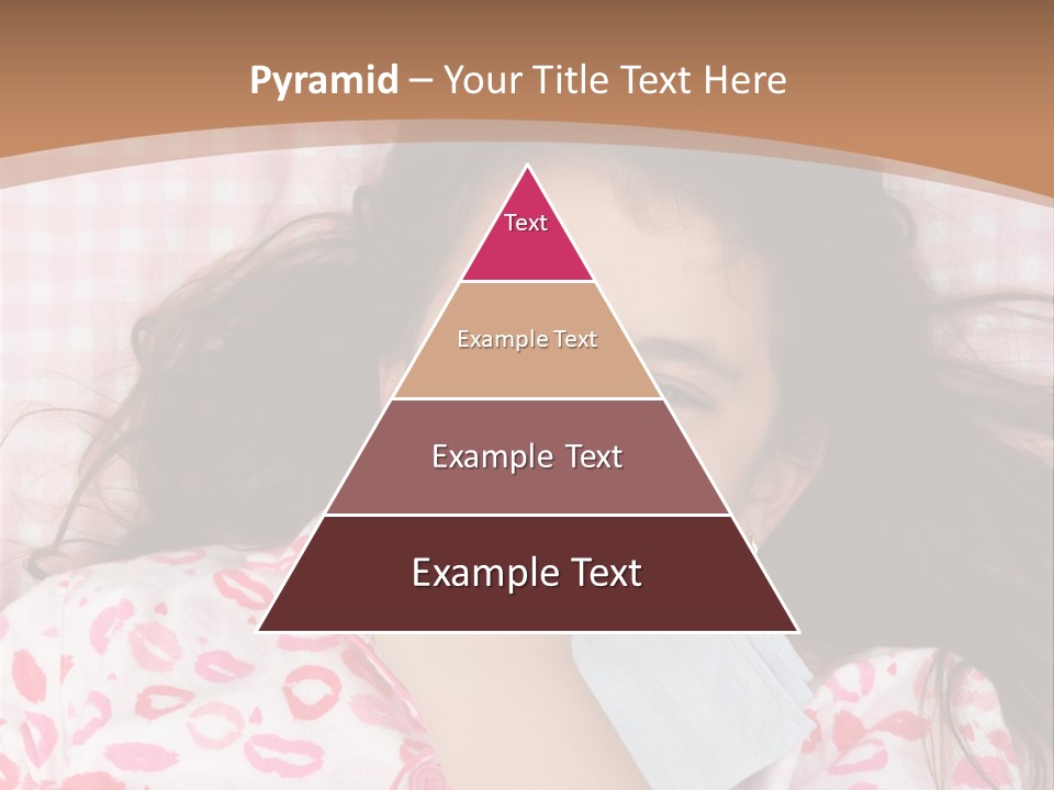 Person Latina Laying PowerPoint Template