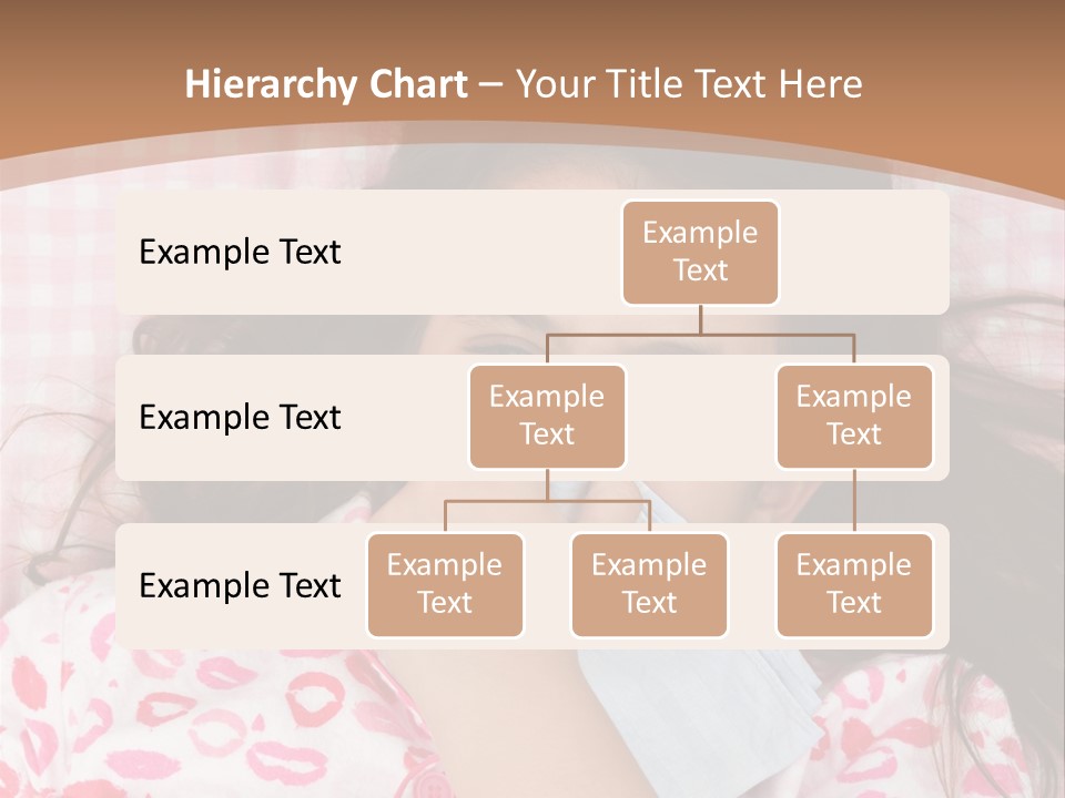 Person Latina Laying PowerPoint Template