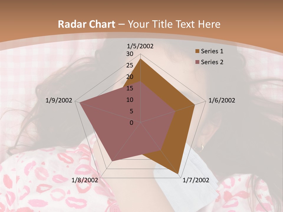 Person Latina Laying PowerPoint Template