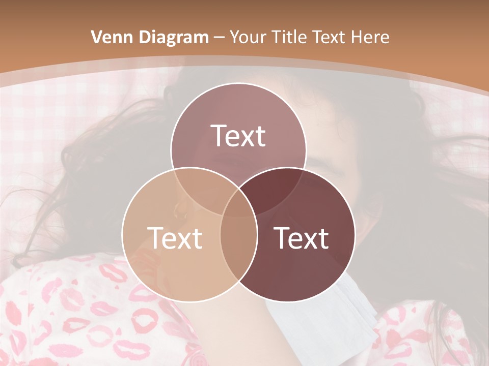 Person Latina Laying PowerPoint Template