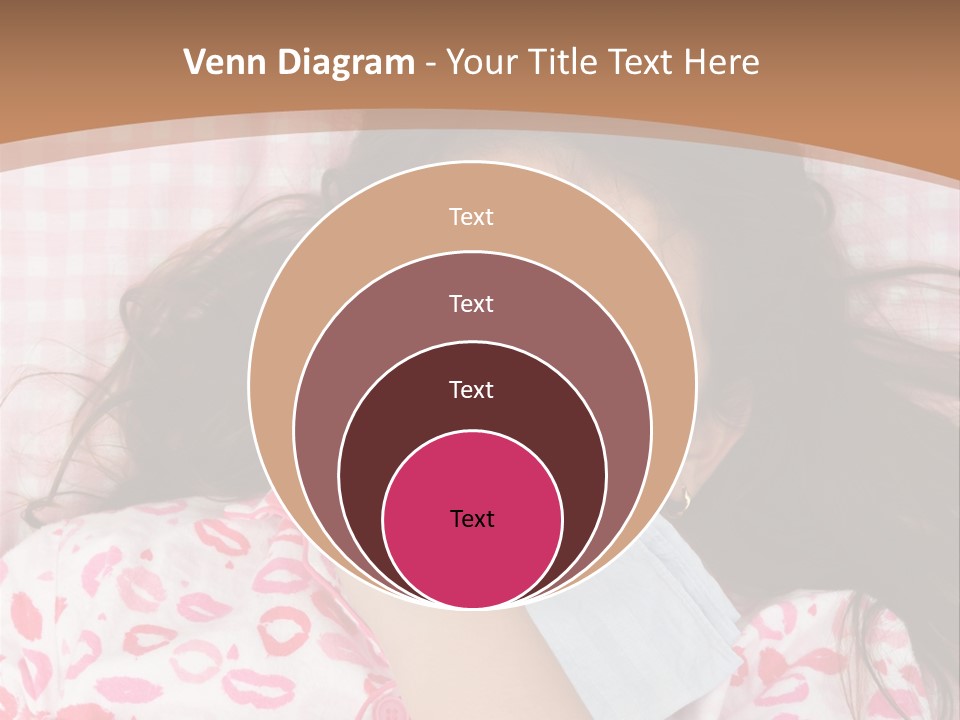 Person Latina Laying PowerPoint Template