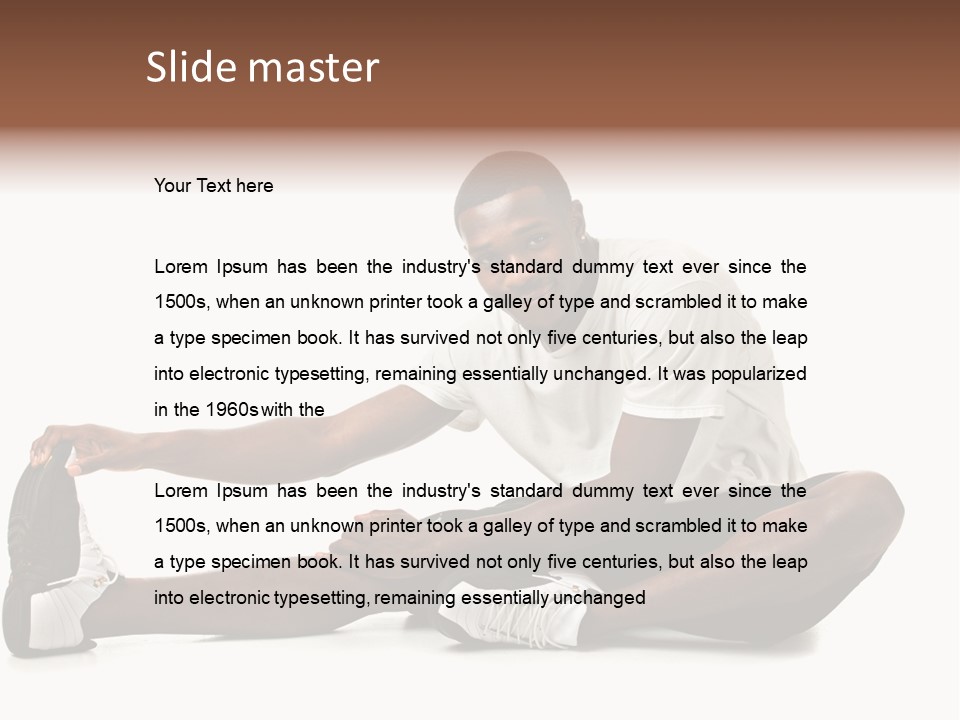 Isolated Body Ready PowerPoint Template