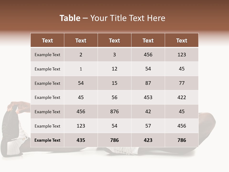 Isolated Body Ready PowerPoint Template