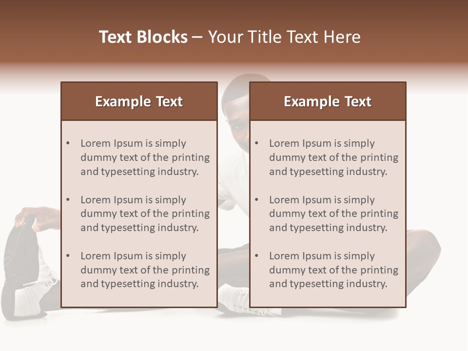 Isolated Body Ready PowerPoint Template