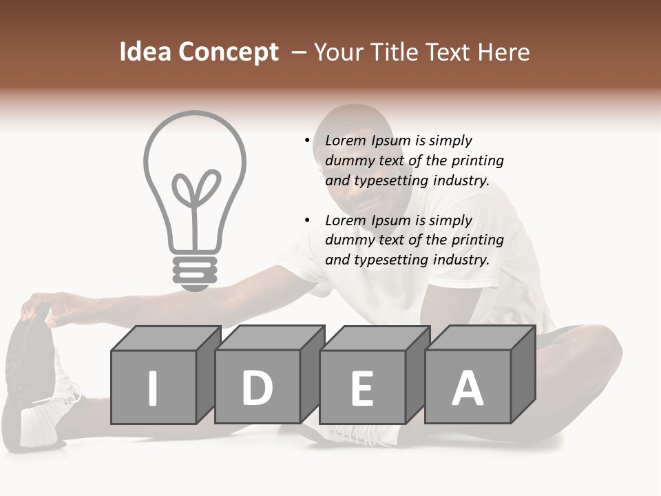 Isolated Body Ready PowerPoint Template