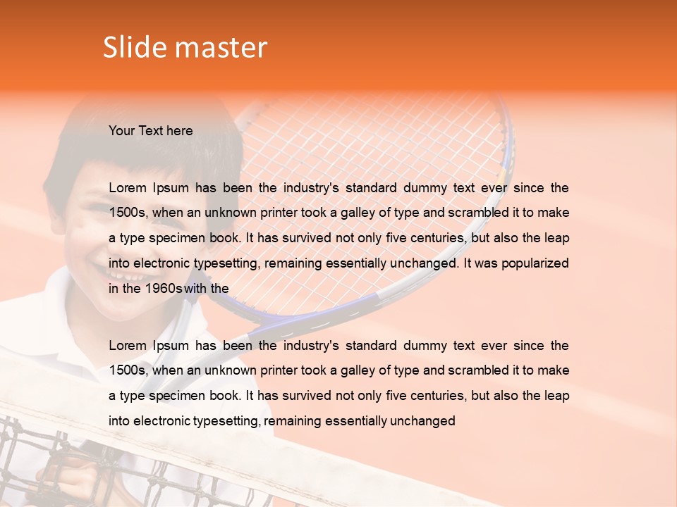 Latin Game Male PowerPoint Template