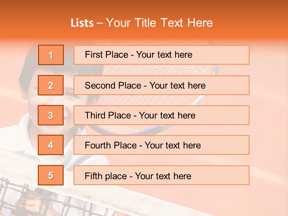 Latin Game Male PowerPoint Template