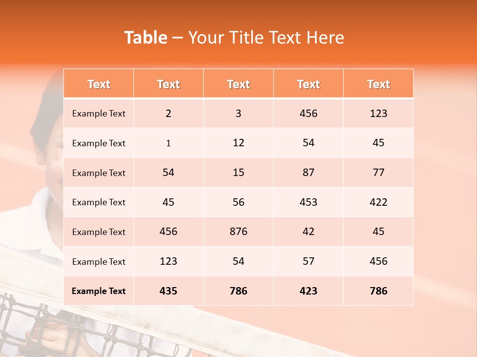 Latin Game Male PowerPoint Template