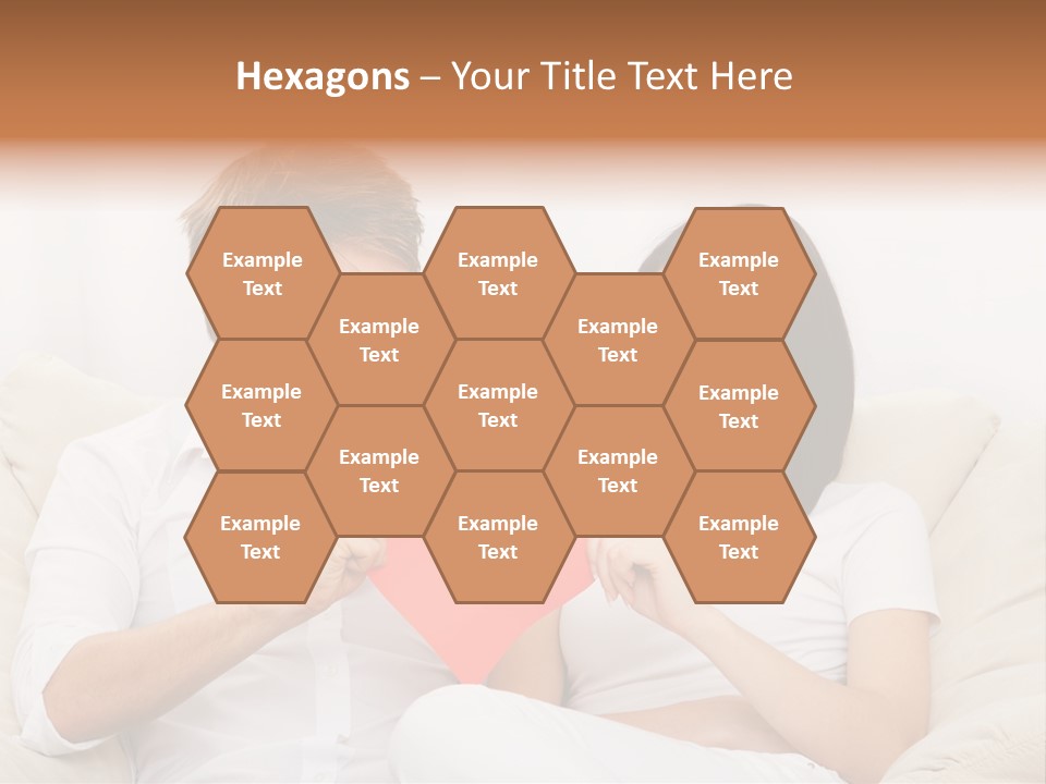 Caucasian Couple People PowerPoint Template