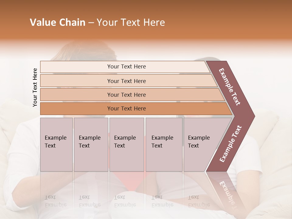 Caucasian Couple People PowerPoint Template