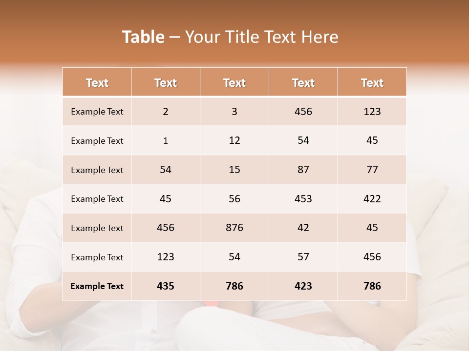 Caucasian Couple People PowerPoint Template
