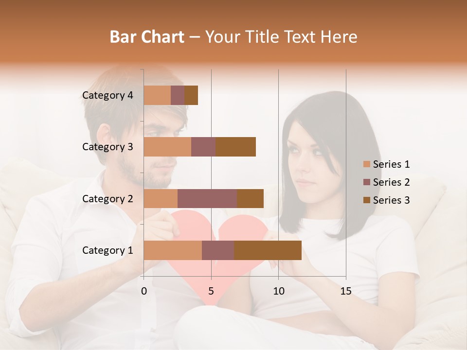 Caucasian Couple People PowerPoint Template