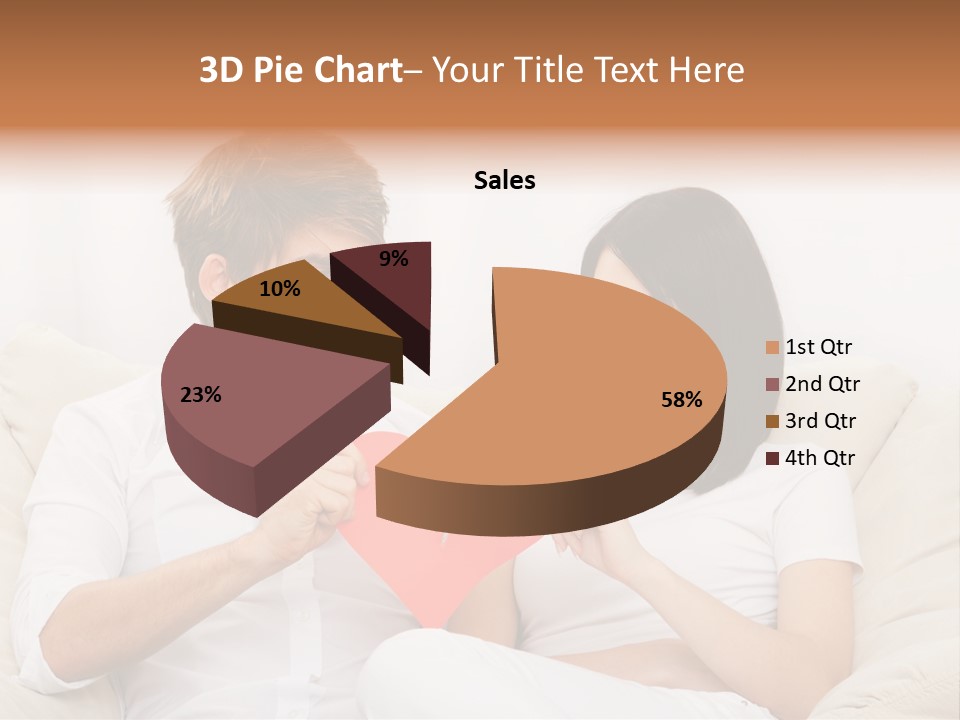 Caucasian Couple People PowerPoint Template