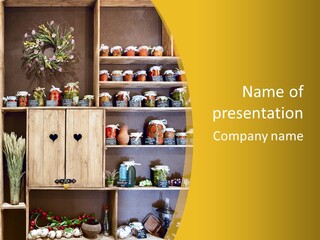 Store Delicatessen Cooking PowerPoint Template