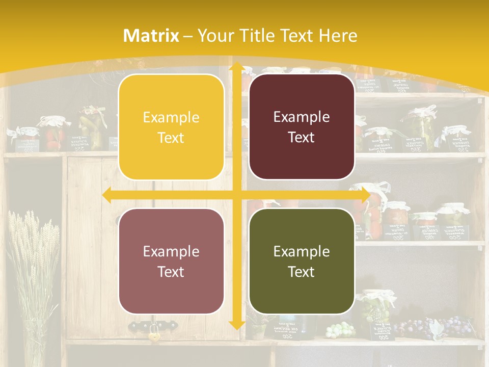 Store Delicatessen Cooking PowerPoint Template