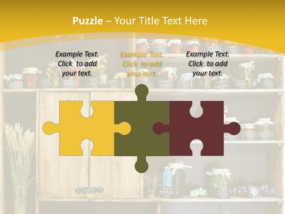 Store Delicatessen Cooking PowerPoint Template