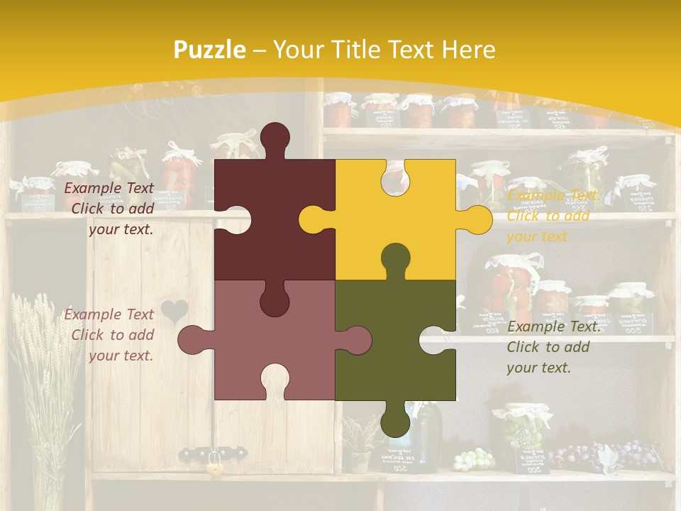 Store Delicatessen Cooking PowerPoint Template