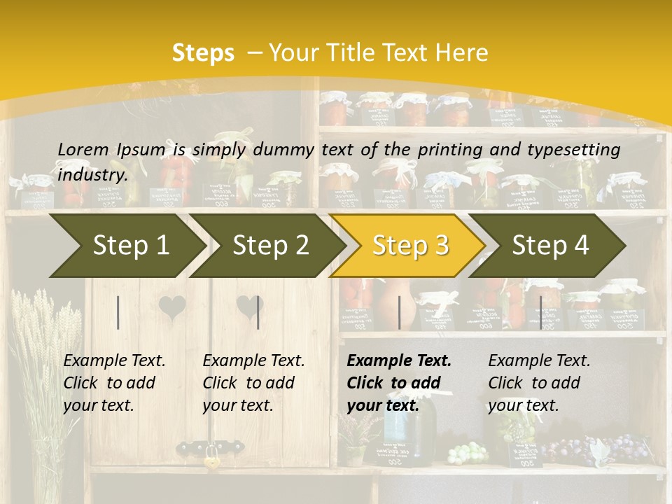 Store Delicatessen Cooking PowerPoint Template