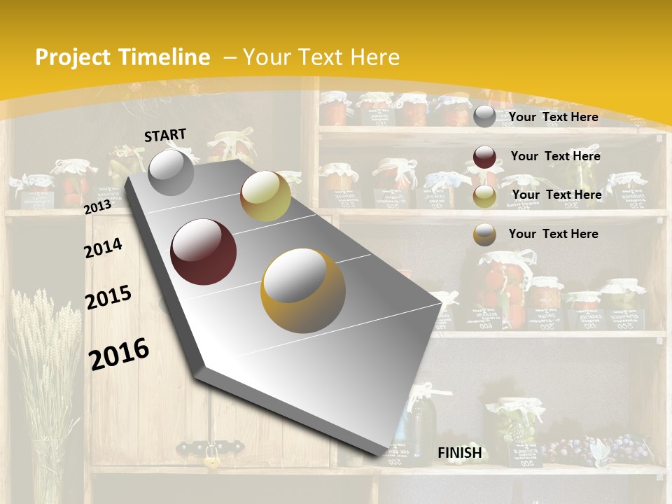 Store Delicatessen Cooking PowerPoint Template