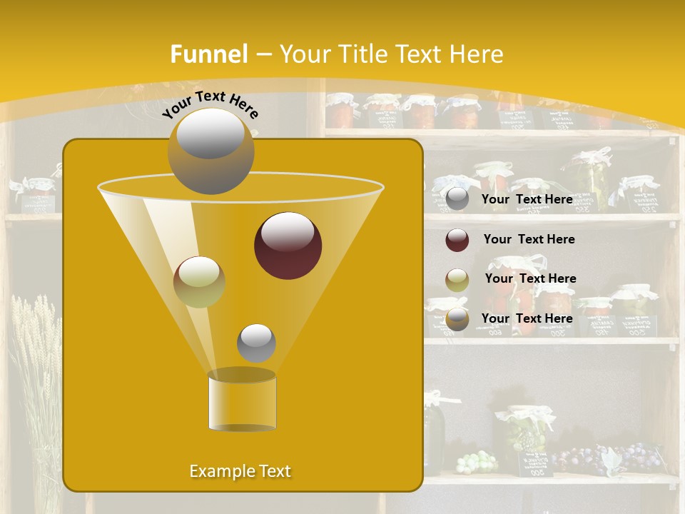 Store Delicatessen Cooking PowerPoint Template