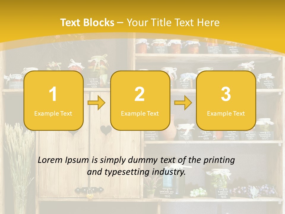 Store Delicatessen Cooking PowerPoint Template