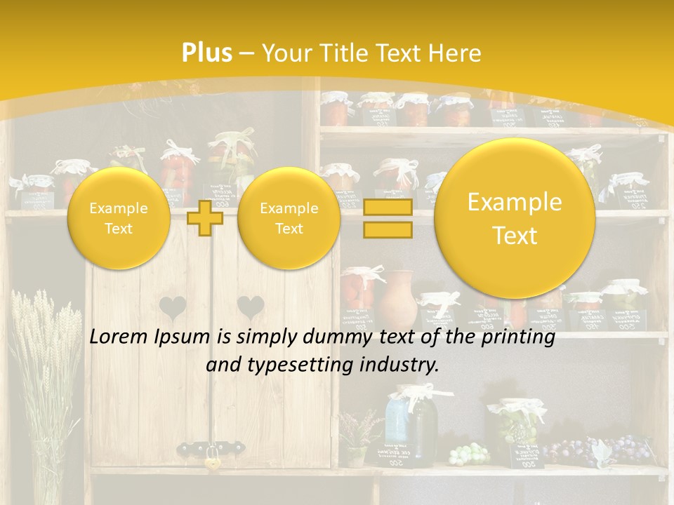 Store Delicatessen Cooking PowerPoint Template