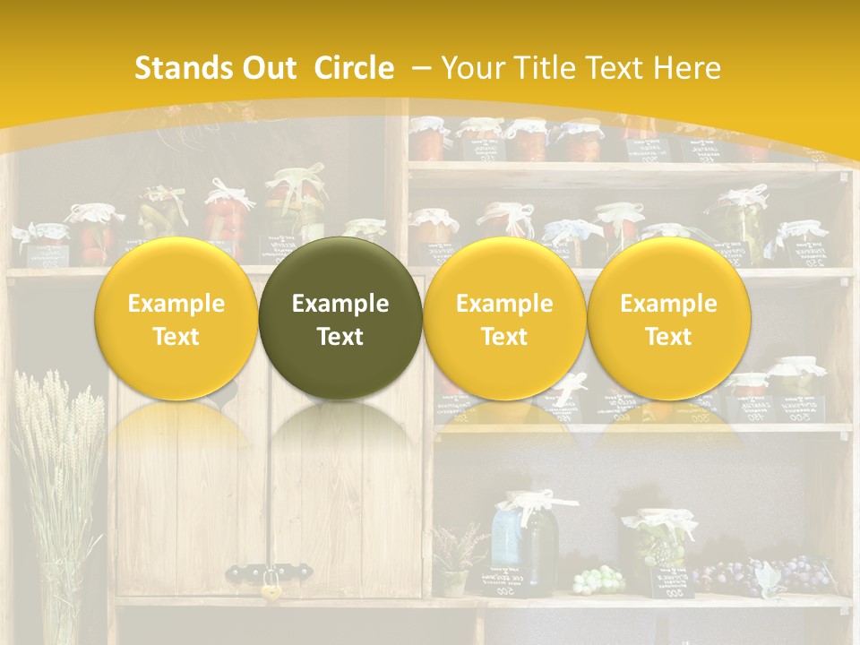 Store Delicatessen Cooking PowerPoint Template