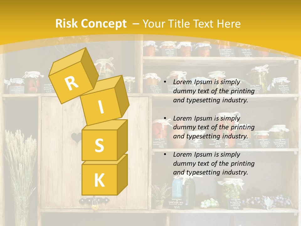 Store Delicatessen Cooking PowerPoint Template