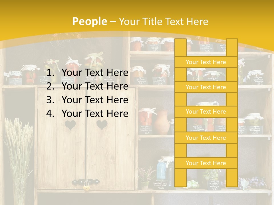 Store Delicatessen Cooking PowerPoint Template