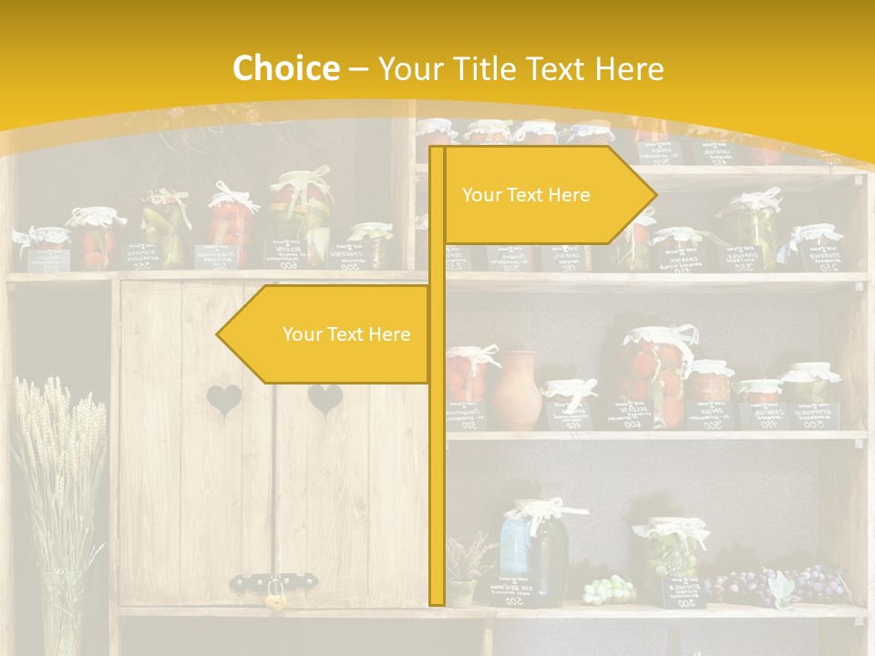 Store Delicatessen Cooking PowerPoint Template
