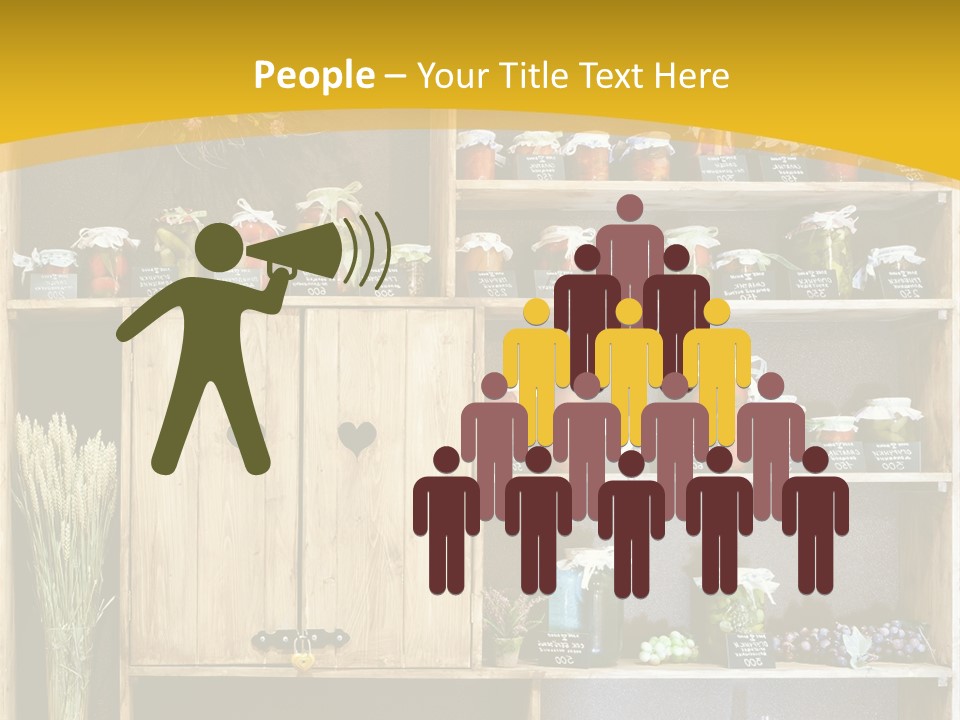 Store Delicatessen Cooking PowerPoint Template