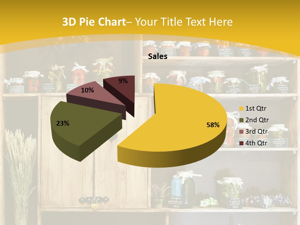 Store Delicatessen Cooking PowerPoint Template