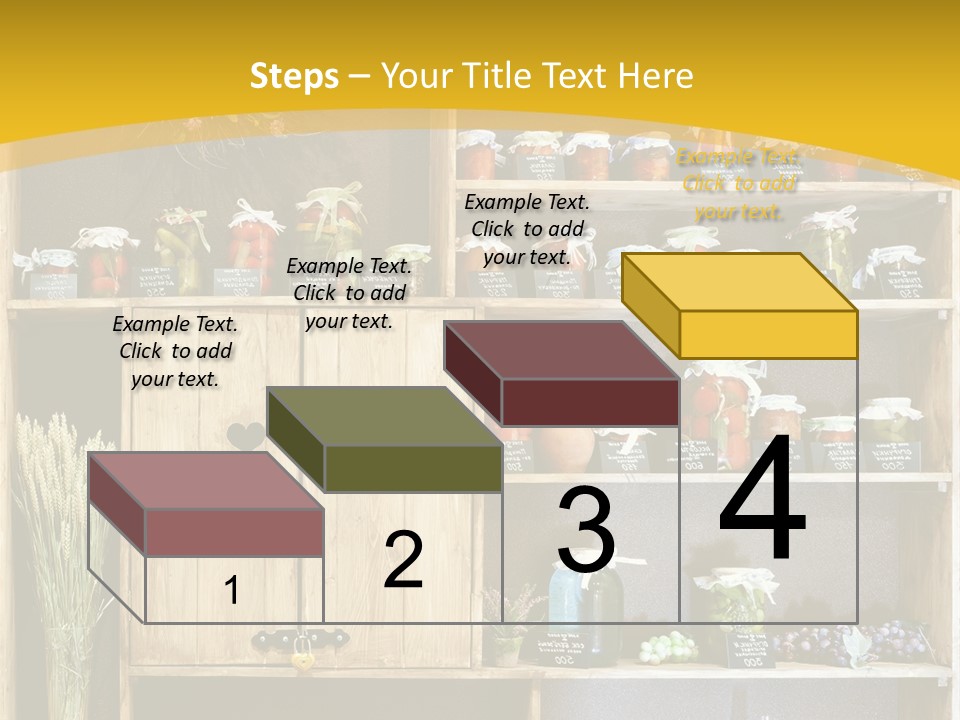 Store Delicatessen Cooking PowerPoint Template