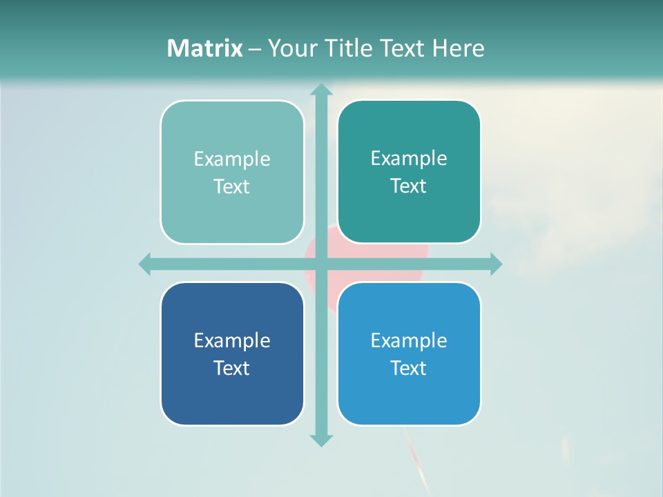 Holiday Sky Vintage PowerPoint Template