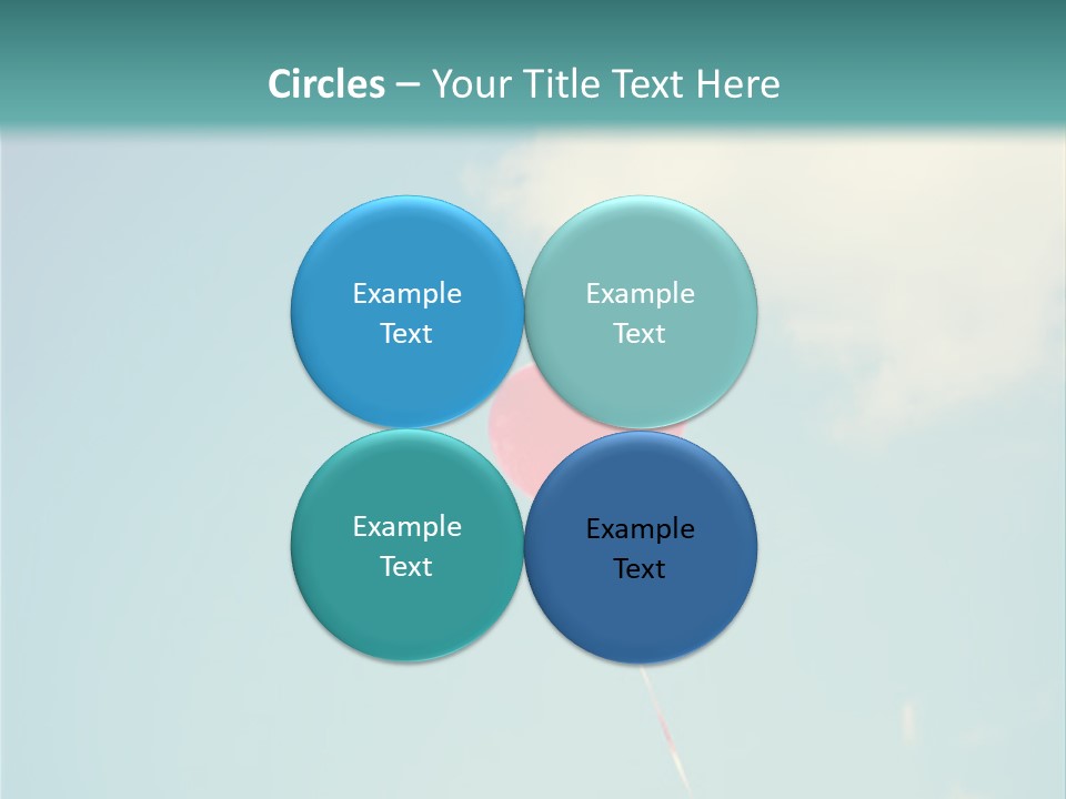 Holiday Sky Vintage PowerPoint Template