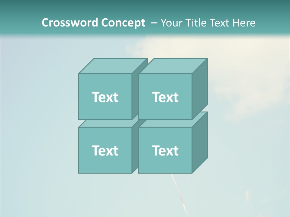 Holiday Sky Vintage PowerPoint Template