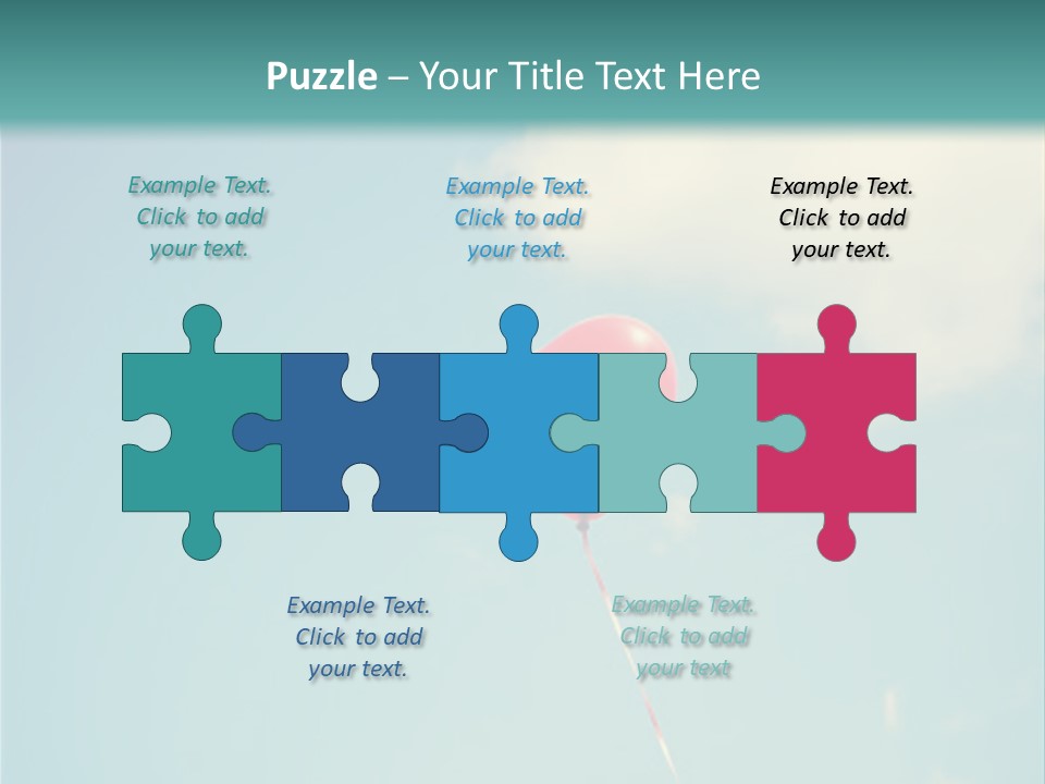 Holiday Sky Vintage PowerPoint Template