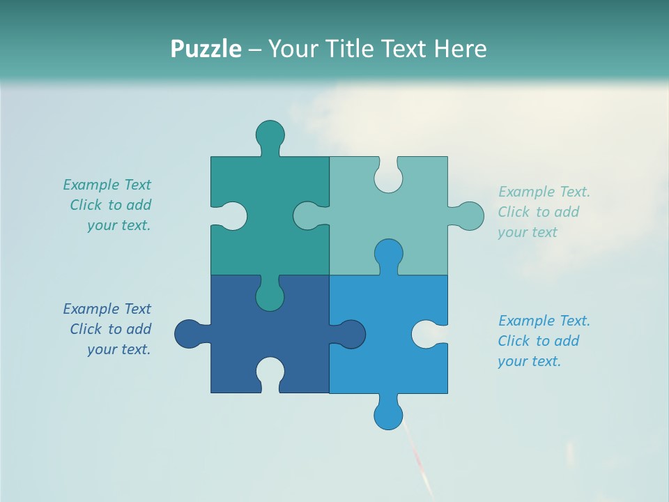 Holiday Sky Vintage PowerPoint Template