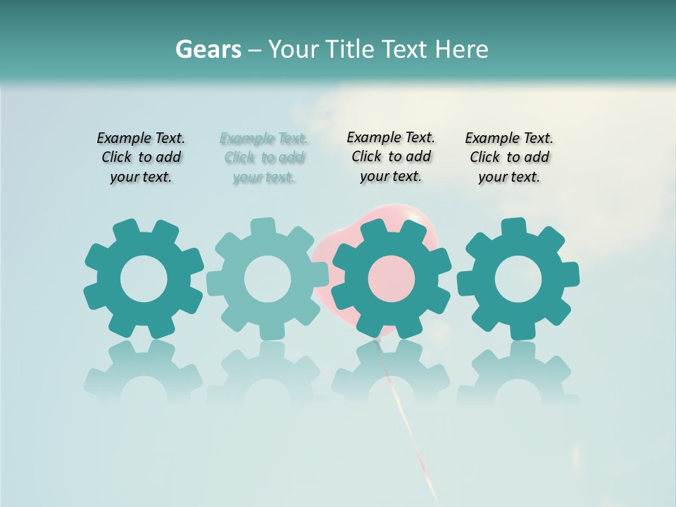 Holiday Sky Vintage PowerPoint Template