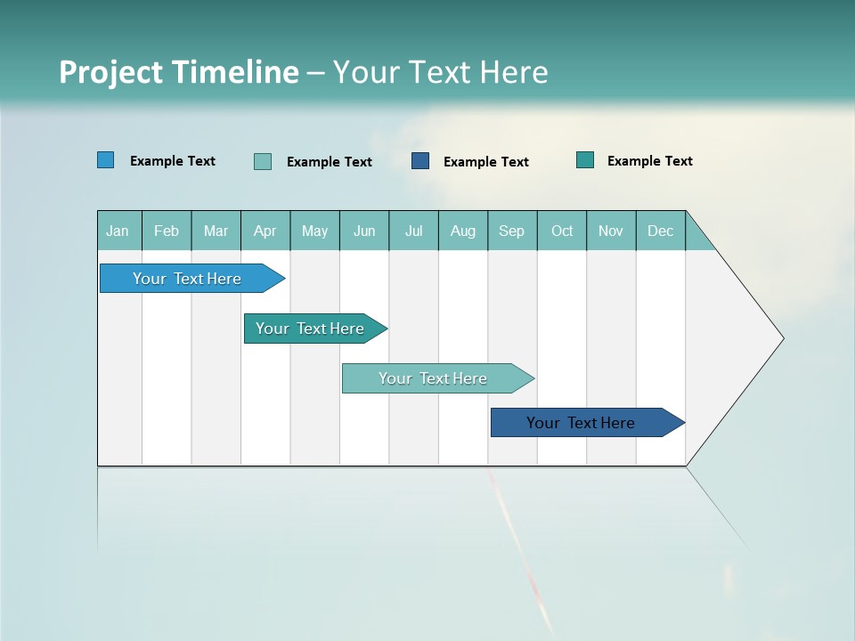 Holiday Sky Vintage PowerPoint Template