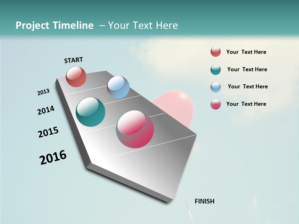 Holiday Sky Vintage PowerPoint Template