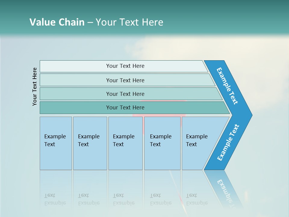 Holiday Sky Vintage PowerPoint Template