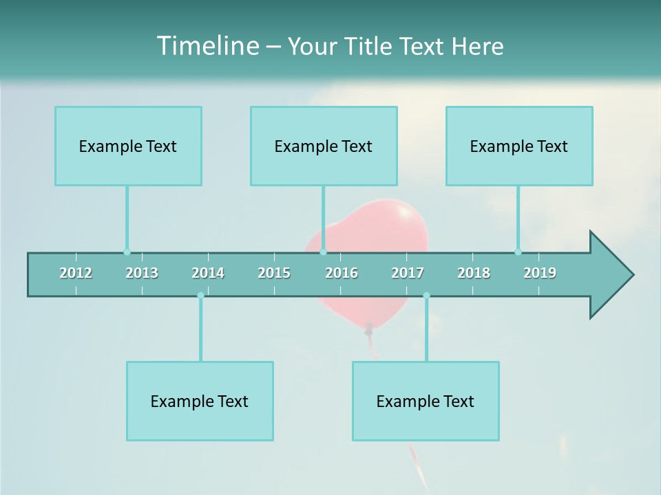 Holiday Sky Vintage PowerPoint Template