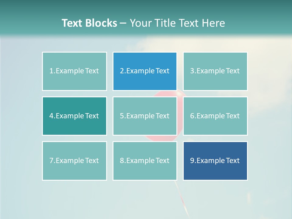 Holiday Sky Vintage PowerPoint Template