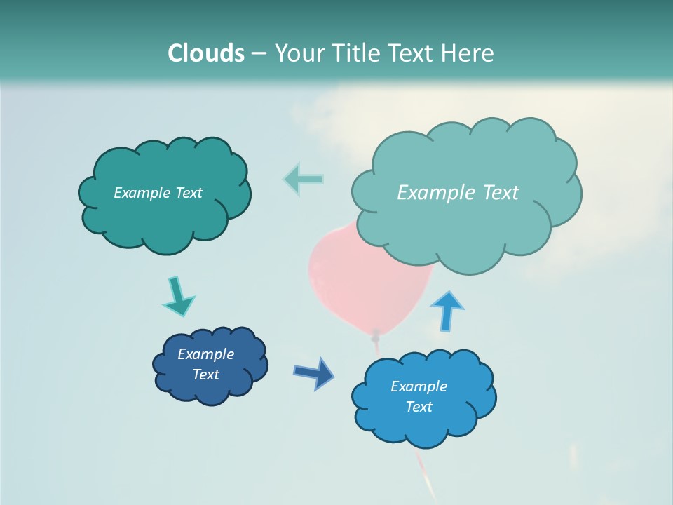Holiday Sky Vintage PowerPoint Template