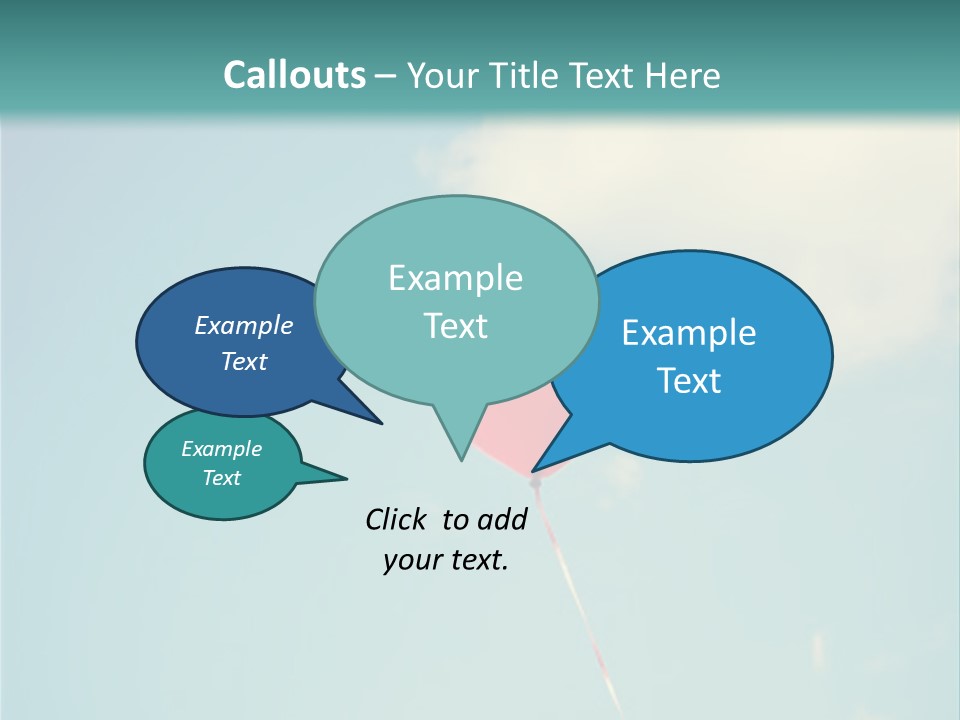 Holiday Sky Vintage PowerPoint Template