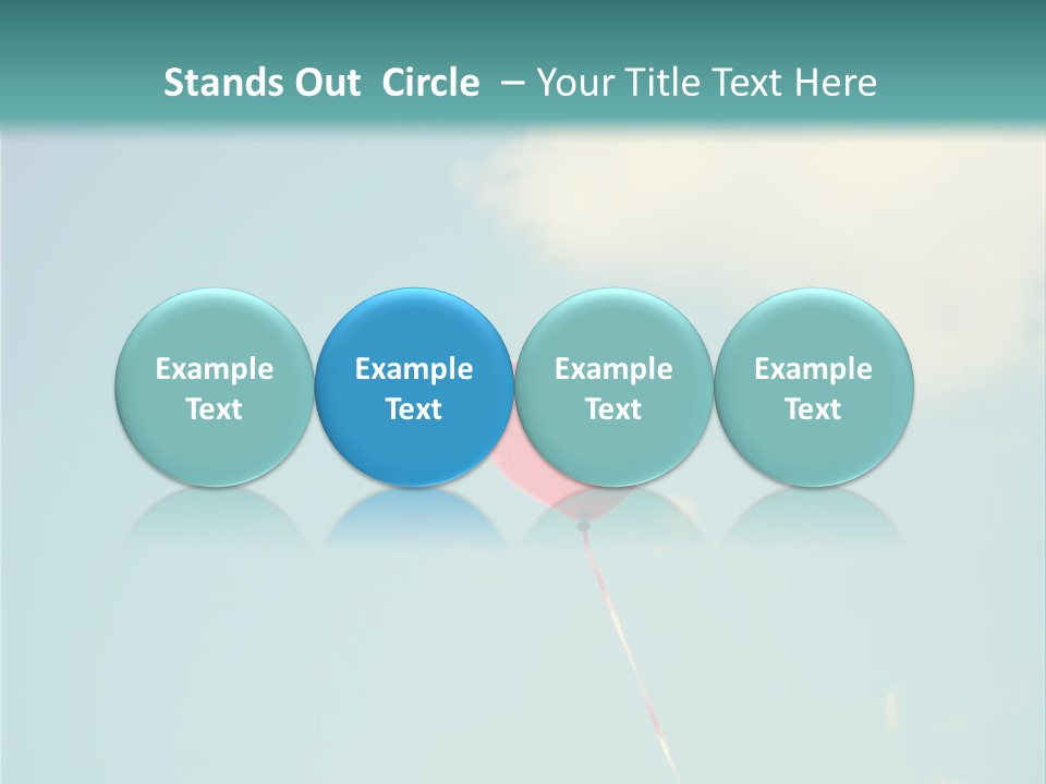 Holiday Sky Vintage PowerPoint Template